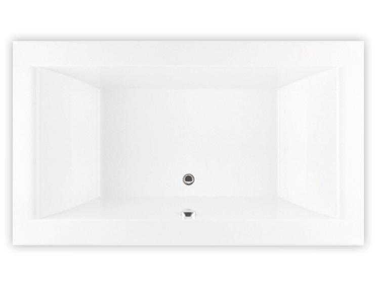 Bainultra Origami® 7236 two person large air jet bathtub for your modern bathroom